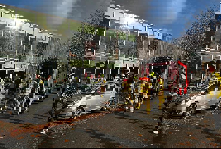 Brand op het Huis van Droo