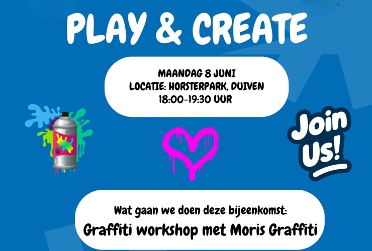 Play & Create: graffiti workshop!